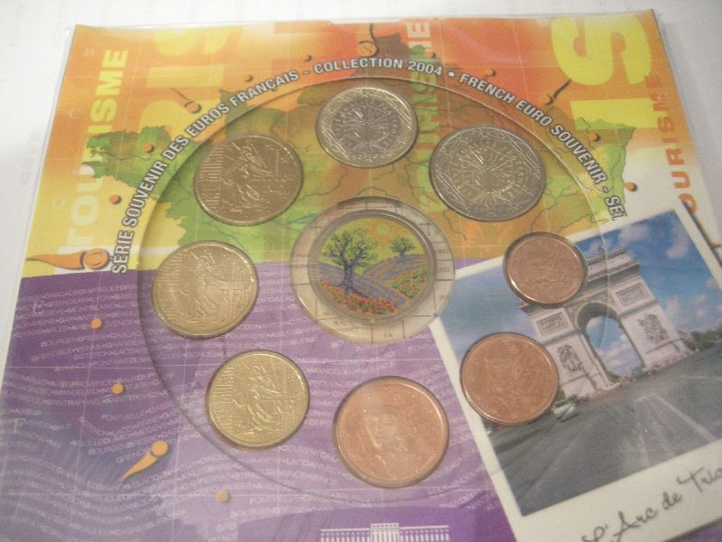 (afbeelding voor) Toerisme set Frankrijk 2004 BU